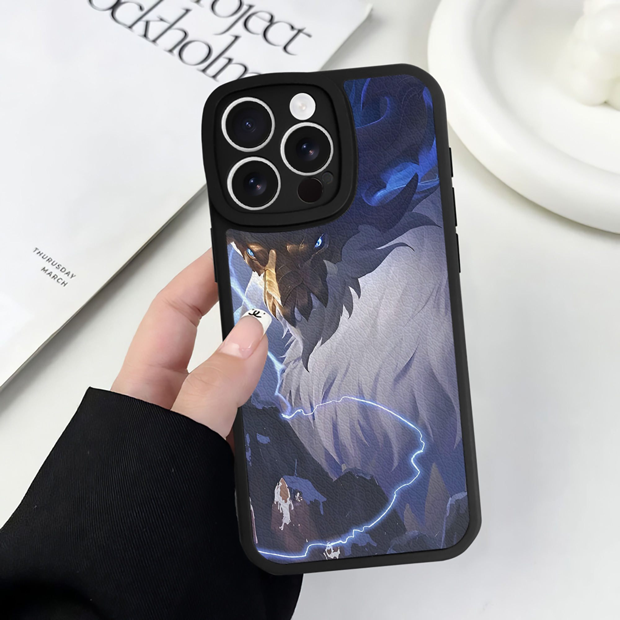 リーグ・オブ・レジェンド League of Legends LOL 【iPhone 16シリーズ対応】シリコンスマホケース（レザー調） 材質：シリコン